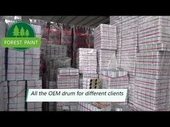 Fast Dry Gloss Car Paint Restoration Compatibility 1k Base Coat Pearl White