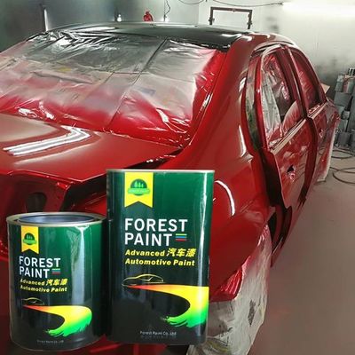 Two Component Colors 2K Acrylic Car Paint Strong Paint Film