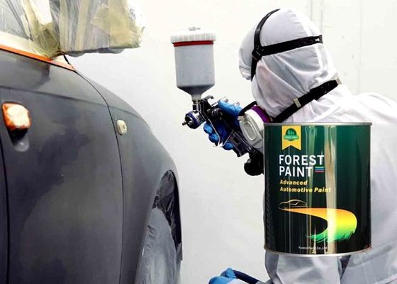 2K Automotive Refinish Paint Quick Dry Varnish Chemical Resistance For Decoration