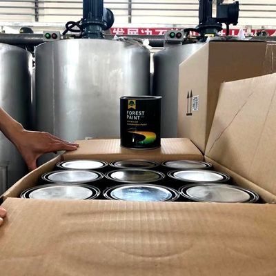 Customized Package 1Ltr Gloss Pearl White Car Paint Anti Yellow